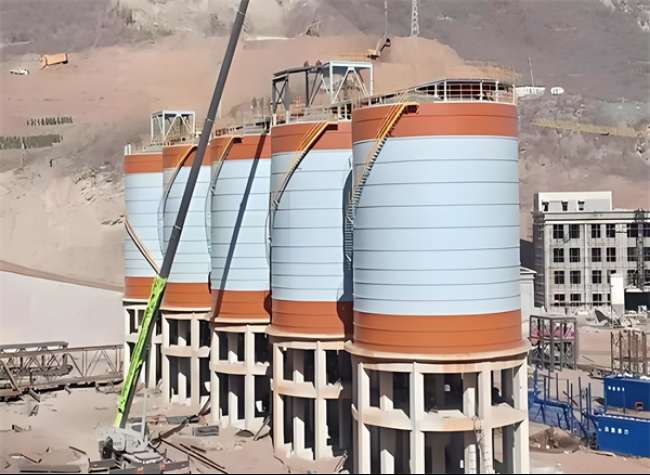 阳春高架钢板仓